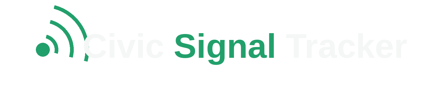 Civic Signal Tracker